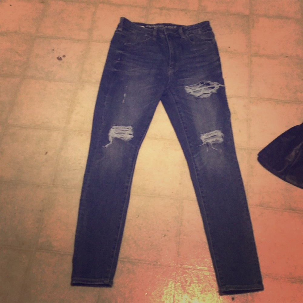 American eagle super stretch pants. Size 8